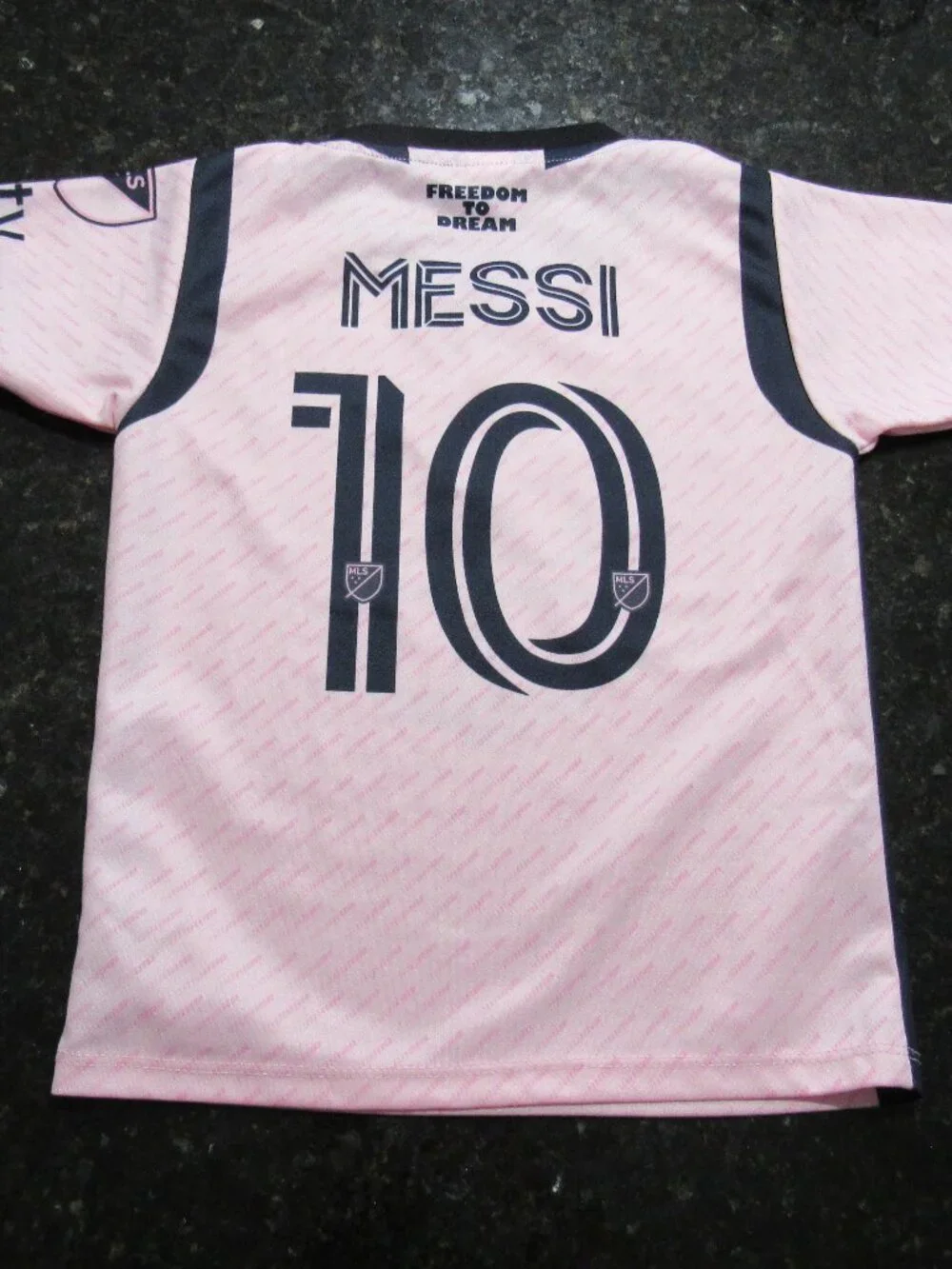Kids Inter Miami CF Messi #10 Jersey Pink Home 2024/2025 Youth Small CH